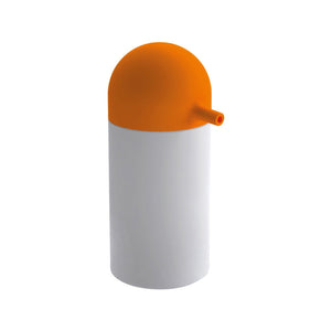 Lineabeta - Dispenser sapone Saon in abs / silicone arancio 200 ml