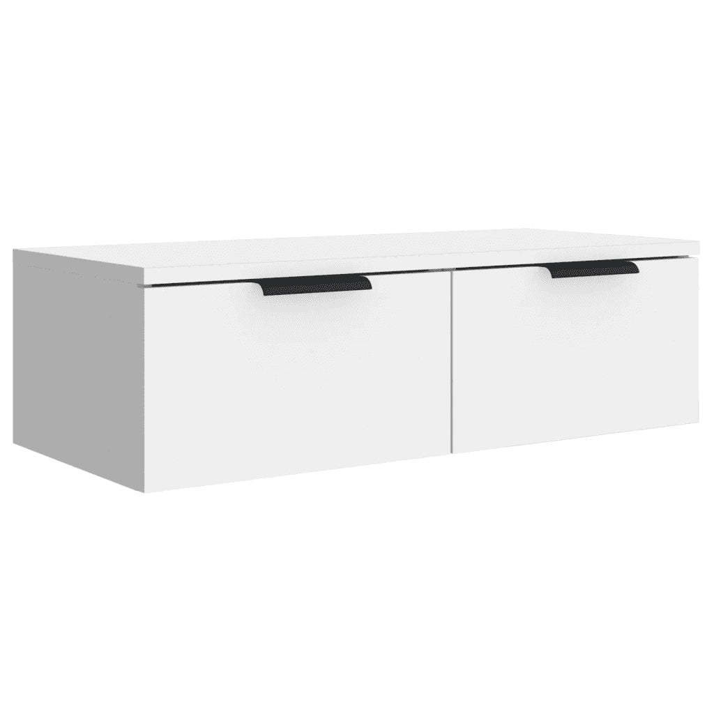 Armadietto a Muro Bianco 68x30x20 cm in Legno Multistrato cod mxl 33528
