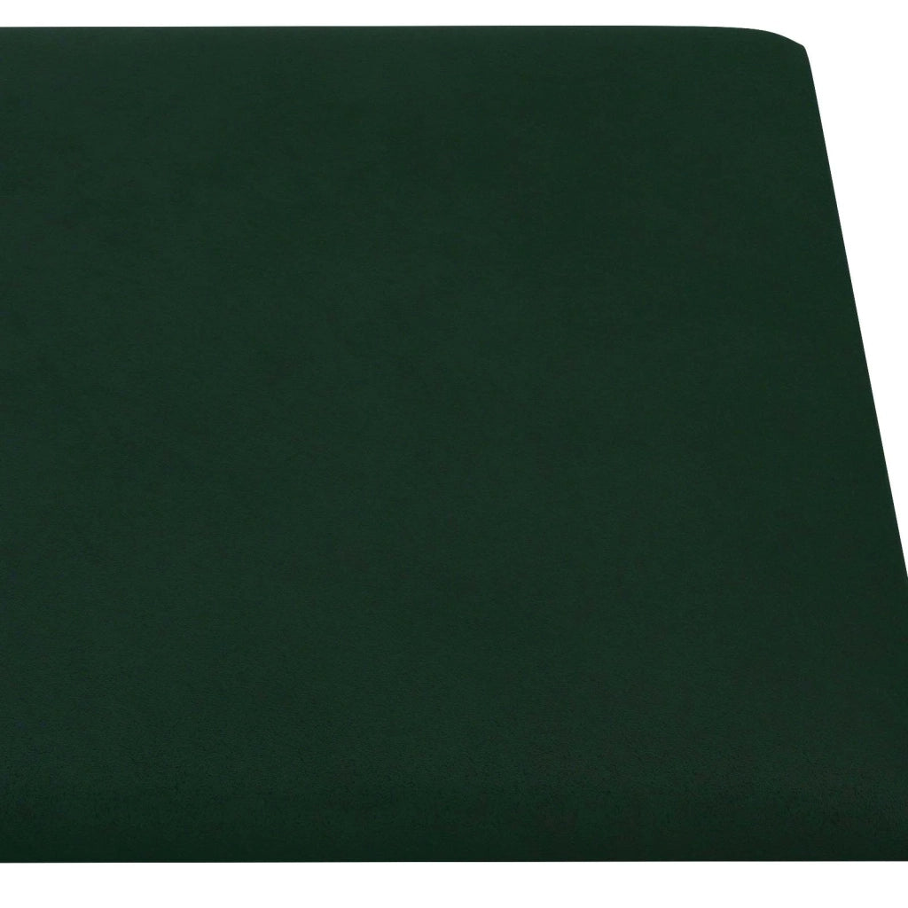 Testiera da Parete 12 pcs Verde Scuro Velluto