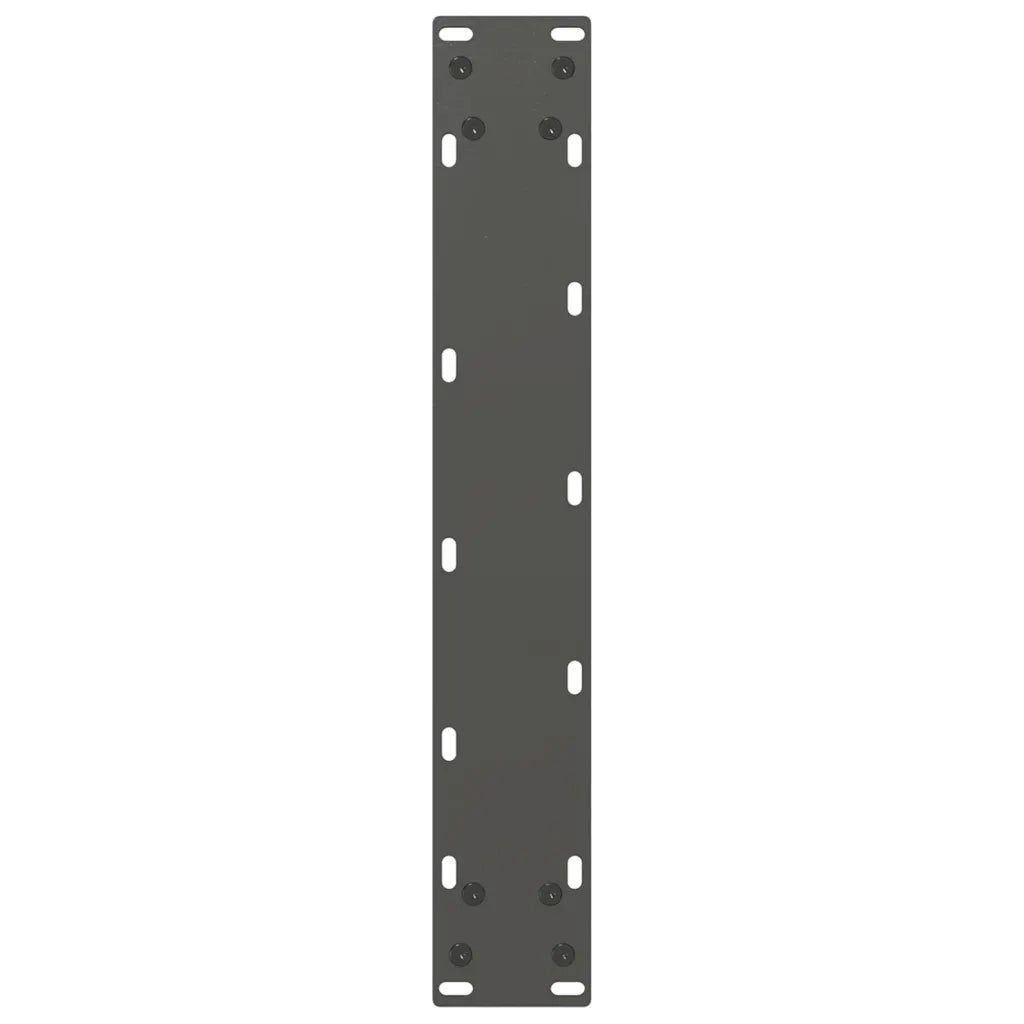 vidaXL Gambe per tavolo da bar a forma di U 2 pz Antracite 40x(100-101) cm Acciaio