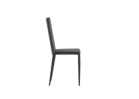 E-STYLO Sedia moderna in similpelle, perfetta per arredare cucine, sale da pranzo e living con stile ed eleganza, 40cm X 42cm H. 96cm
