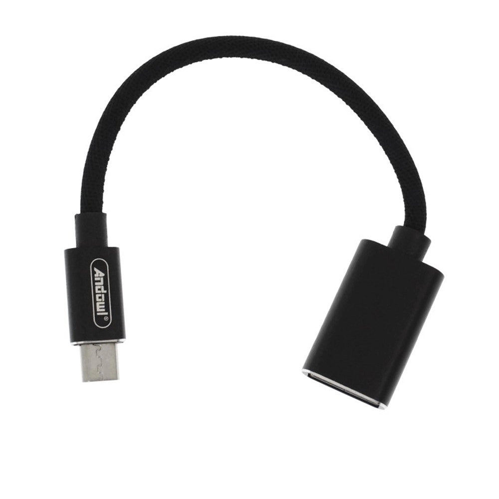 Trade Shop - Cavo Convertitore Adattatore Micro Usb Maschio A Usb Otg Femmina Plug-and-play Q-ot02 -