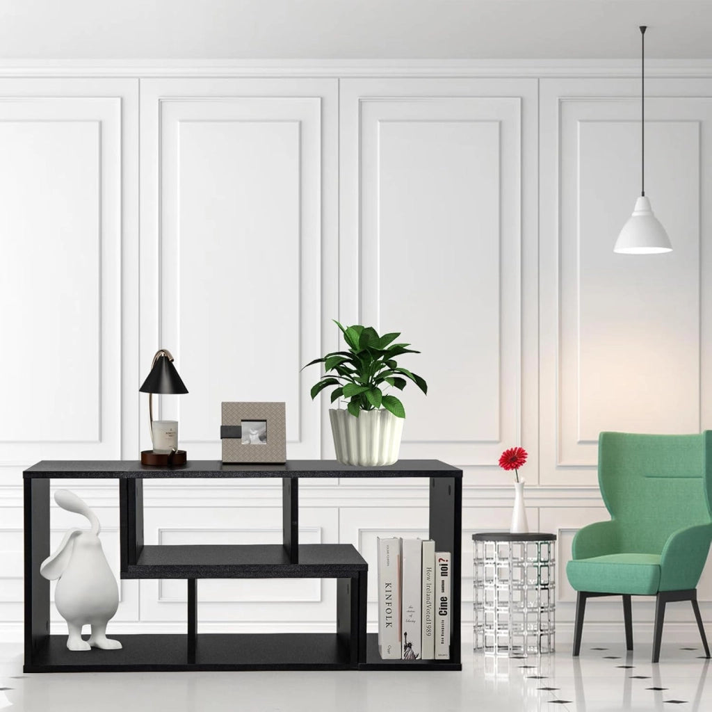 Set di mobili per TV da 3 pezzi, tavolo per TV da 50-65 pollici, multifunzionale stand a terra con 6 scomparti, combinabile liberamente a seconda dello spazio, per soggiorno e camera da letto