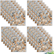 Tegelgels Autoadesivi - 24 Pezzi - 20x20 cm - Sticker per Tegoli e Sticker per Pareti - Cucina e Bagno - Autoadesivi - Imprimiti all'acqua