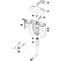 Rosone bianco fluidmaster 243277 fluidmaster 243277