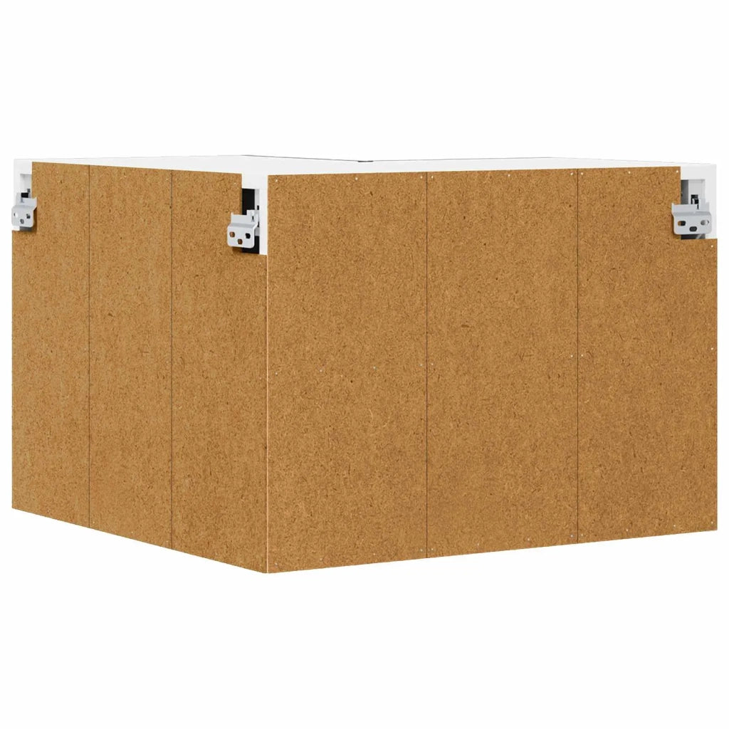 Mobile angolare per parete LUCCA Nero 57 x 57 x 40 cm 884956