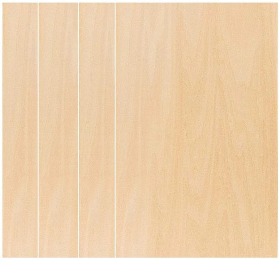 Pannello Multiplex 4 pezzi - Spessore 3 mm - A4 20 x 30 cm - Adatto per il fai da te - Superficie liscia - Leggero e robusto - Pannello di compensato