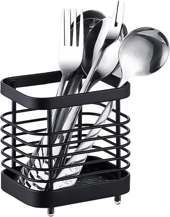 Standard per utensili in acciaio inossidabile - Comparto di stoccaggio per utensili - Deposito per accessori da cucina - Cucina in casa.