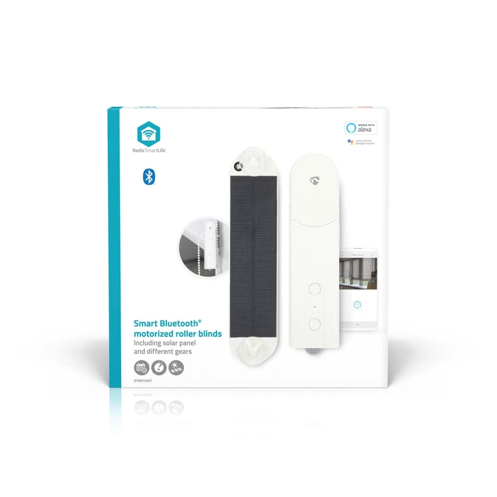 Robot motorizzato SmartLife Connected per tende a cavo con controllo vocale Bianco Nedis