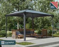 Martinique Gazebo in Alluminio 3X3.6 m