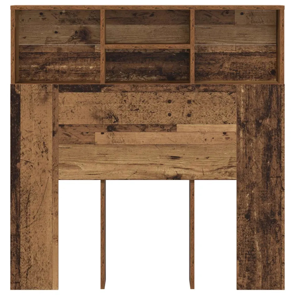 vidaXL Testata del letto Legno vecchio Legno Ingenerizzato