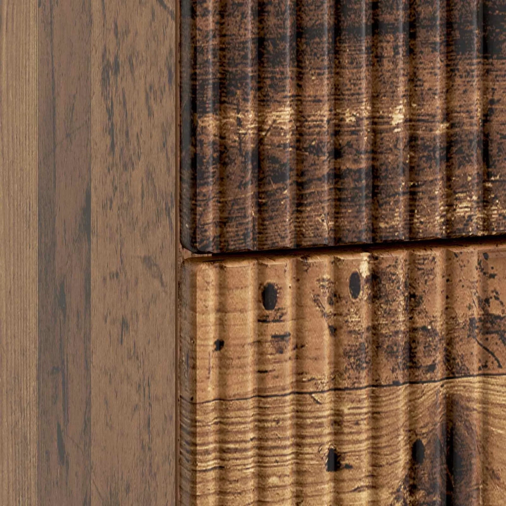 Comodino | Armadio da Notte | Mobiletto da notte con cassetto Legno antico 43 x 41 x 66,5 cm