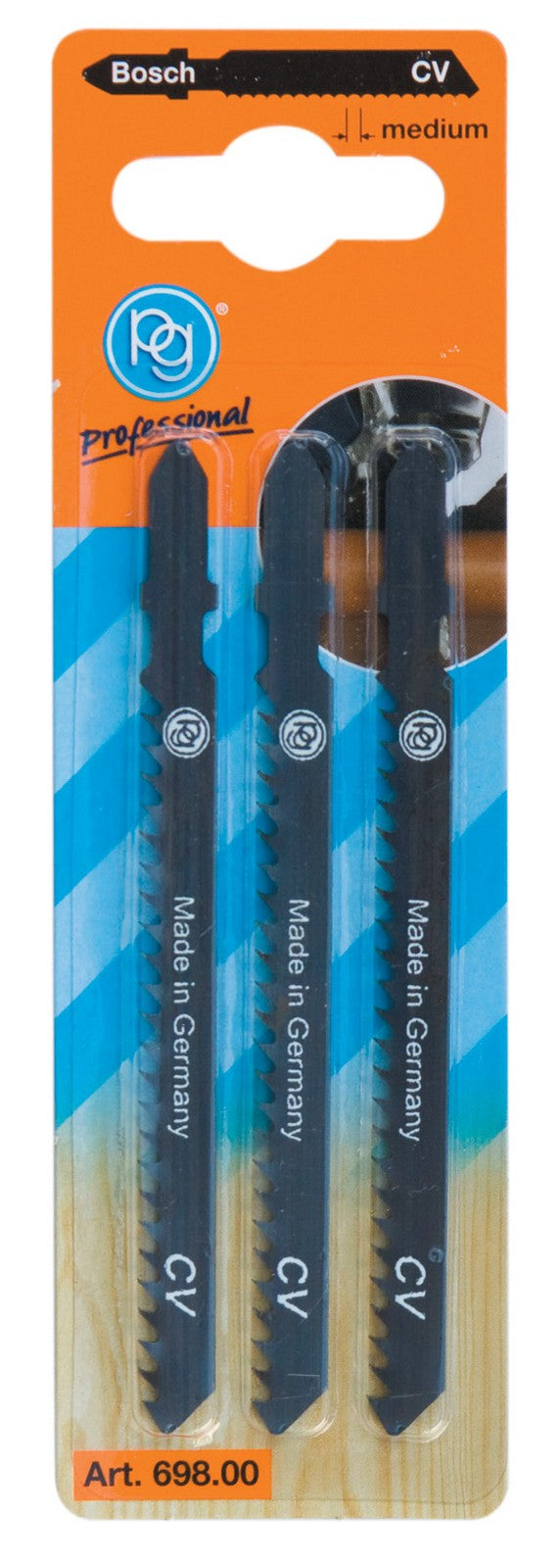 poggi 698.00 3 lame per seghetto bosch denti medi cod:ferx.39095