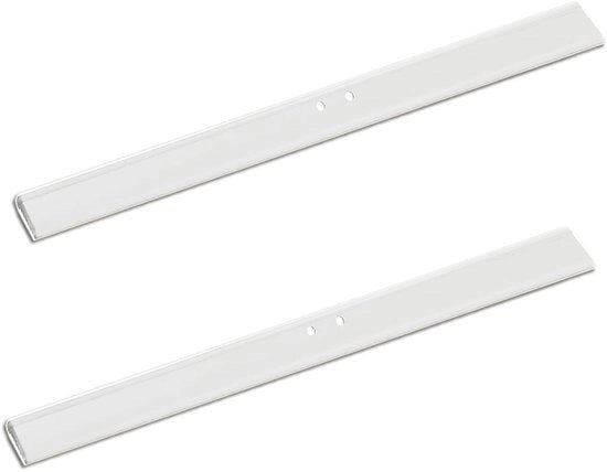 Lip silicone per detersivo - 2 pezzi - bianco - silicona - 35 cm