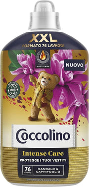 COCCOLINO AMMORBIDENTE CONCENTRATO DA 1,75LT SANDALO E CAPRIFOGLIO