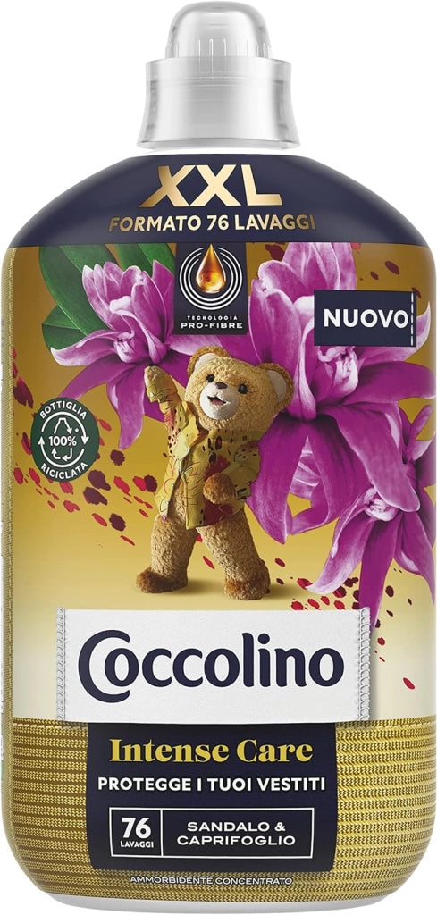 COCCOLINO AMMORBIDENTE CONCENTRATO DA 1,75LT SANDALO E CAPRIFOGLIO