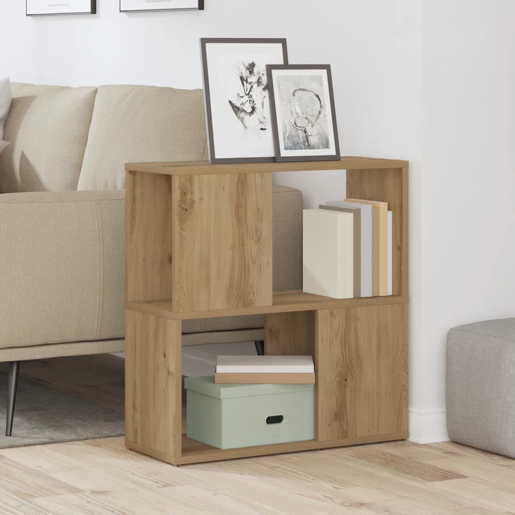 Libreria Rovere Artigianale 60x24x63 cm Legno Multistrato 856729