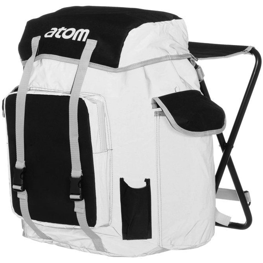Zaino Termico Riflettente in Poliestere con Sgabello Pescatore Incorporato 40 L