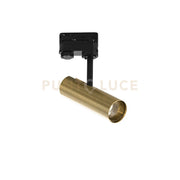 PROIETTORE A BINARIO LED ROCKET ORO 7W 980LM CCT 3000K / 4000K 5X1,65CM