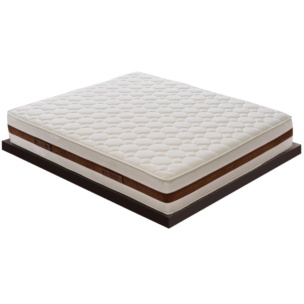 Materasso Matrimoniale 180x200 in memory foam, altezza 28 cm, 5 cm di memory foam, anatomico, elastico e indeformabile
