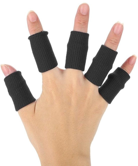 Vestiti per le mani 10 pezzi - Manopole pieghevoli - Protezione per le mani - Assistenza sportiva - Assorbimento di sudore - Adesivo nylon