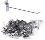 100 pezzi di chiodi per pannelli in acciaio inossidabile 20 cm per pannelli di legno per pannelli di metallo accessori per pannelli di legno per pannelli di metallo chiodi per spalla di attrezzo per parete garage scala officina