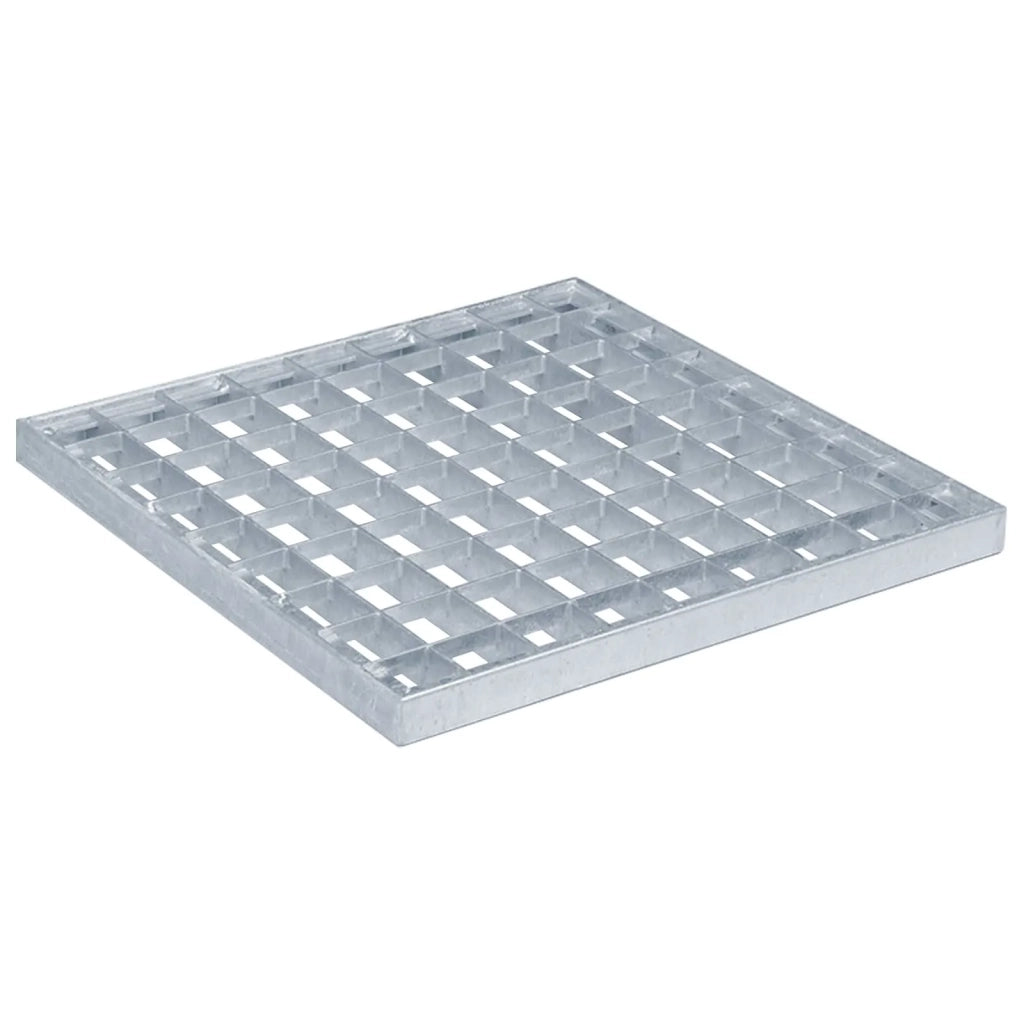 Grata Argento 30 x 30 x 2 cm Acciaio Zincato a Caldo 42018650