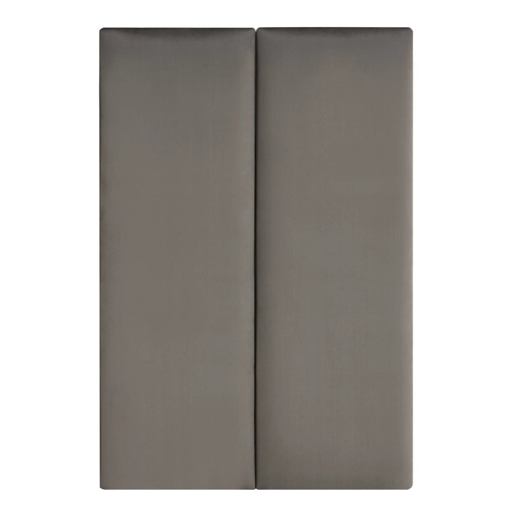 Set di 2 cuscini da parete in velluto 90 x 30 cm grigio scuro 03_0010584