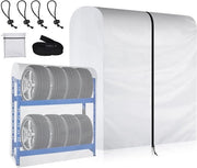 Custodia per pneumatici impermeabile e stoffa impermeabile - 420D Oxford - 112x145x75cm con chiusura a cerniera