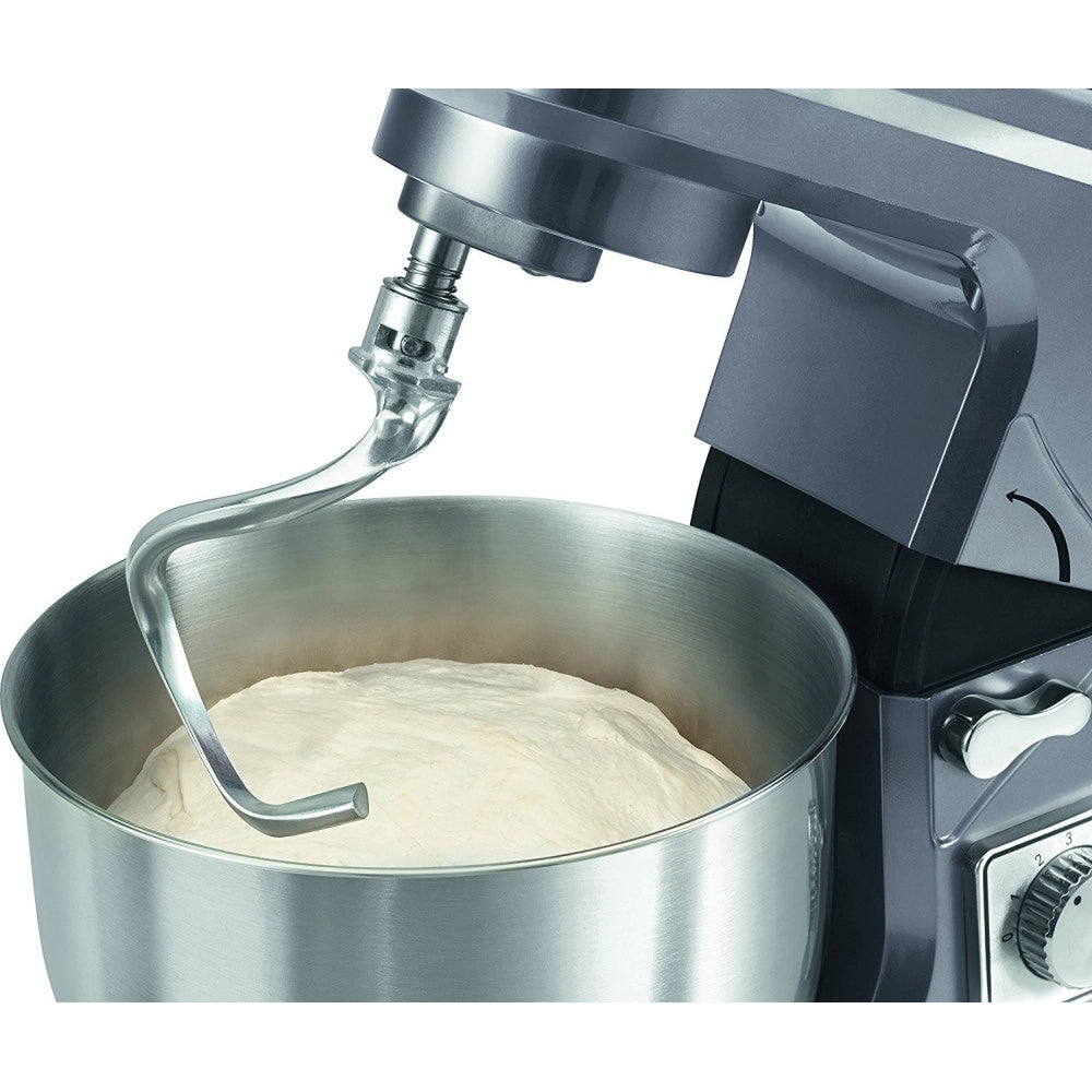 Trade Shop - Impastatrice Planetaria 1000 W Ciotola Acciaio 5 Lt Impastatore Robot Cucina -