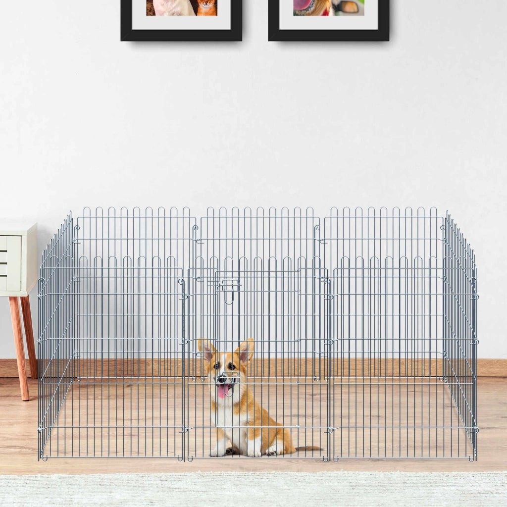 Recinto per Animali 8 Pezzi ¨C zephmum ¨C 63x91 cm