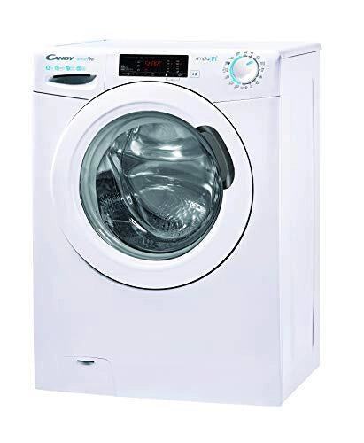 Candy CSO44 1285TE-2-S Smart Pro Lavatrice Slim Carica Frontale Classe energetica D Capacita' di carico 8 Kg Centrifuga 1200 giri Profondita' 47 cm Wi-Fi + Bluetooth