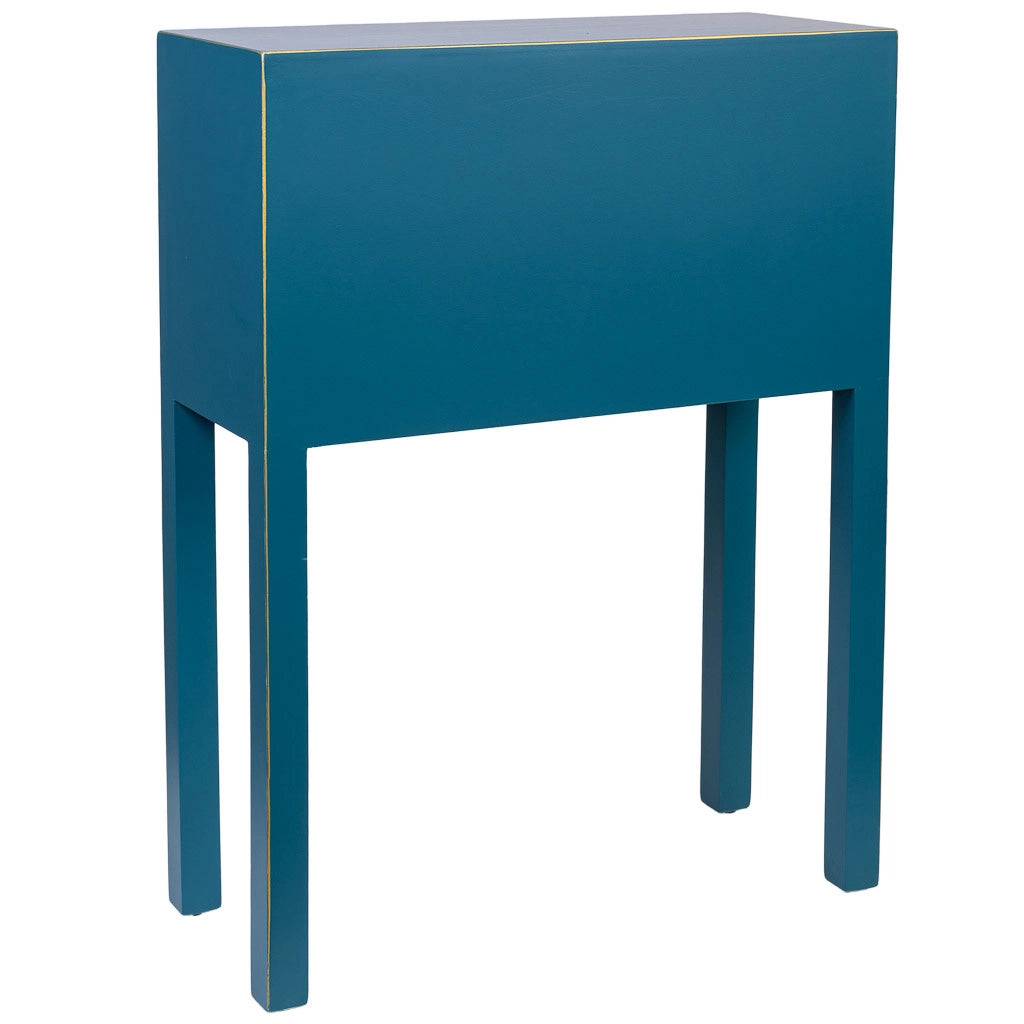 Mobile da ingresso in legno con 2 cassetti e 2 porte 63x26x83h cm