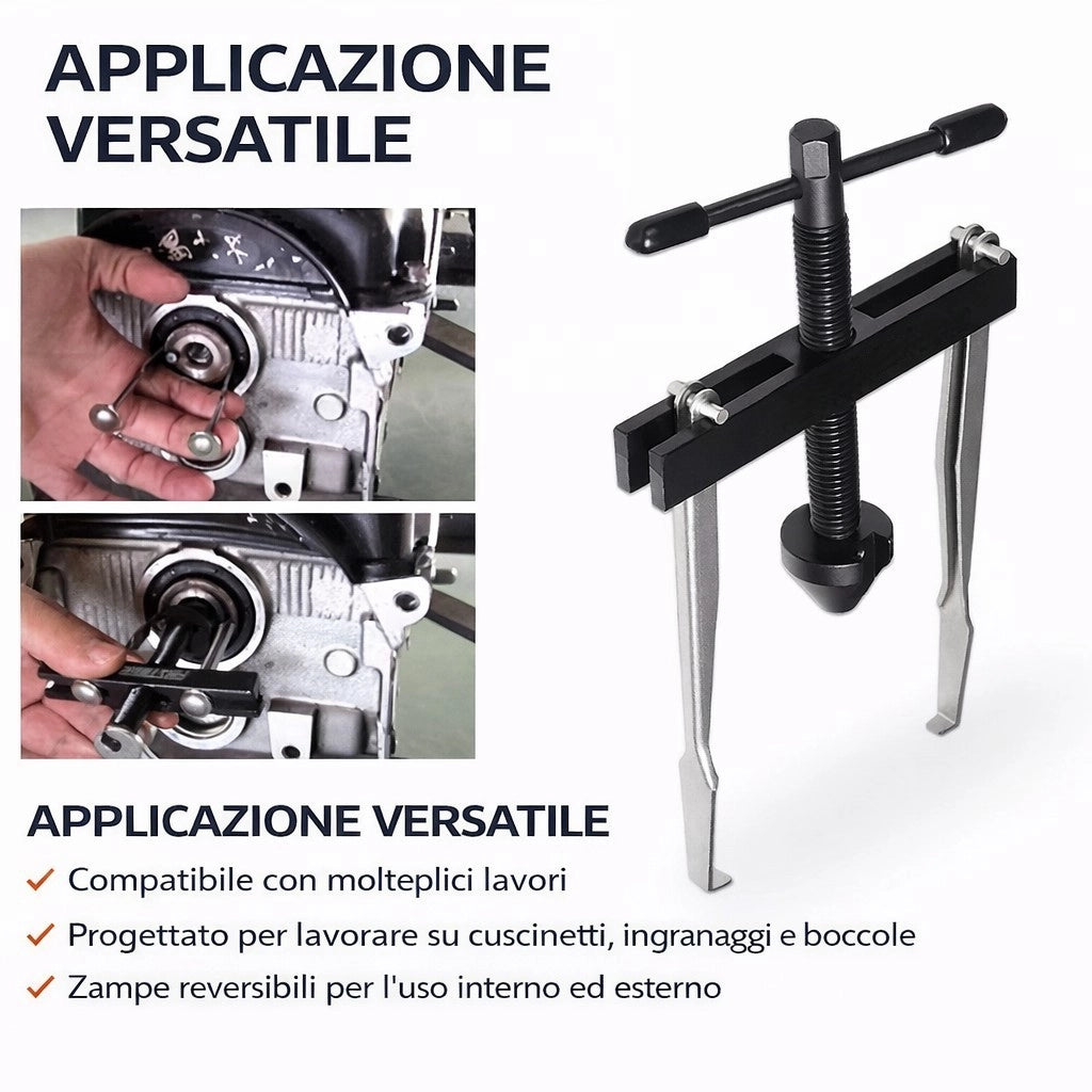Estrattore e Installatore Paraolio Universale per Albero Motore e Albero a Camme