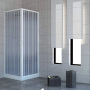 Box doccia Acquario 80x80 cm a 2 ante apertura centrale