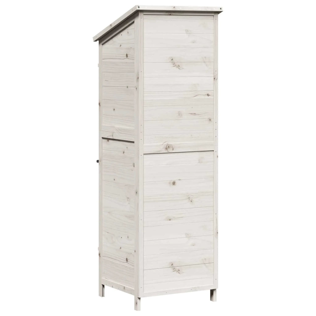 Capanno da Giardino Bianco 59,5 x 56 x 176,5 cm CFW8462021