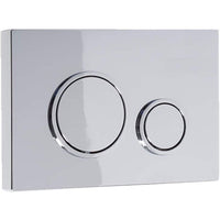 Vela duo cromo opaco fluidmaster p47-0110-0253