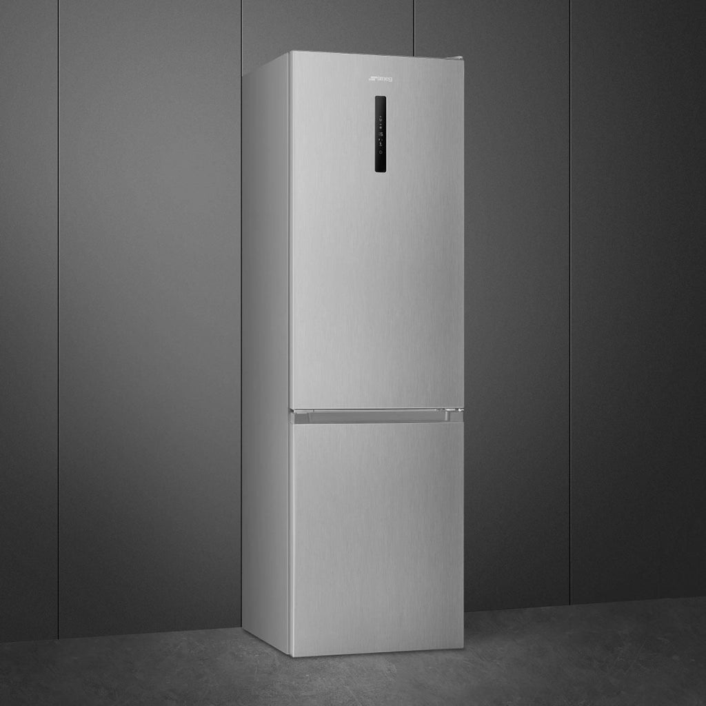 Smeg RC18XDNE frigorifero con congelatore Libera installazione 300 L E Acciaio inox