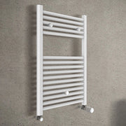 Scaldasalviette bagno L 55x80,3 cm bianco interasse 50 cm