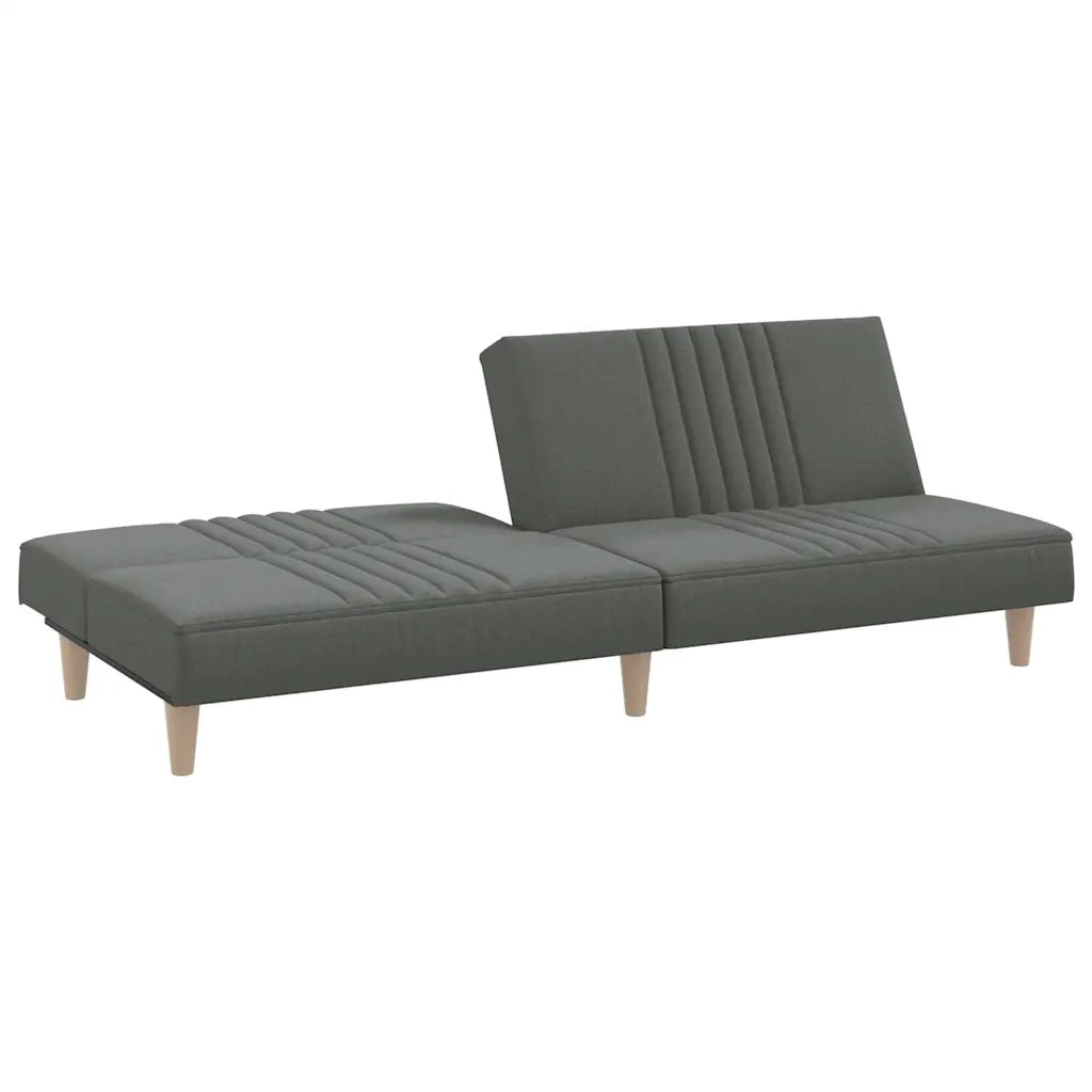 Divano letto | Sof¨¤ letto | Letto singolo Grigio Scuro in Tessuto