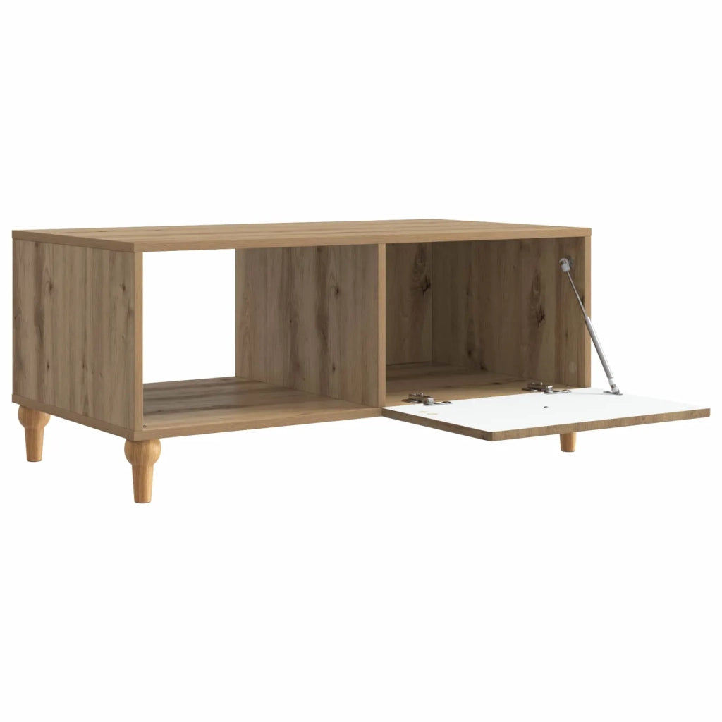 Tavolino da salotto Rovere Artigianale 90 x 50 x 40 cm