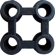GIUNZIONE X ZERBINO GOMMA NIDO APE COMPOS - NERO- 10 pezzi