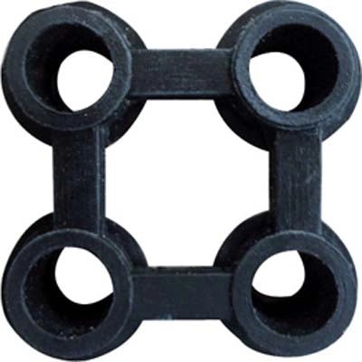 GIUNZIONE X ZERBINO GOMMA NIDO APE COMPOS - NERO- 10 pezzi