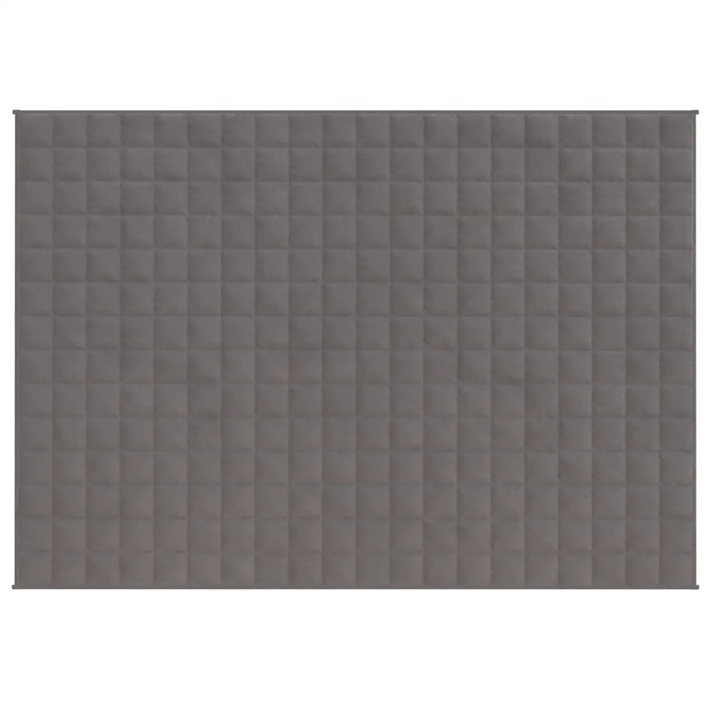 Coperta Ponderata Grigia 150x200 cm 11 kg Tessuto 350775