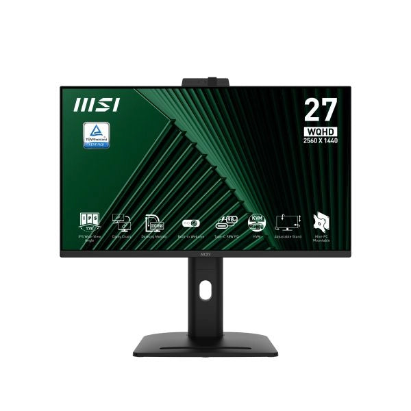 Mon 27ips wqhd bk mm pvt dock webc msi pro mp275qpdg 1ms 100hz webcam