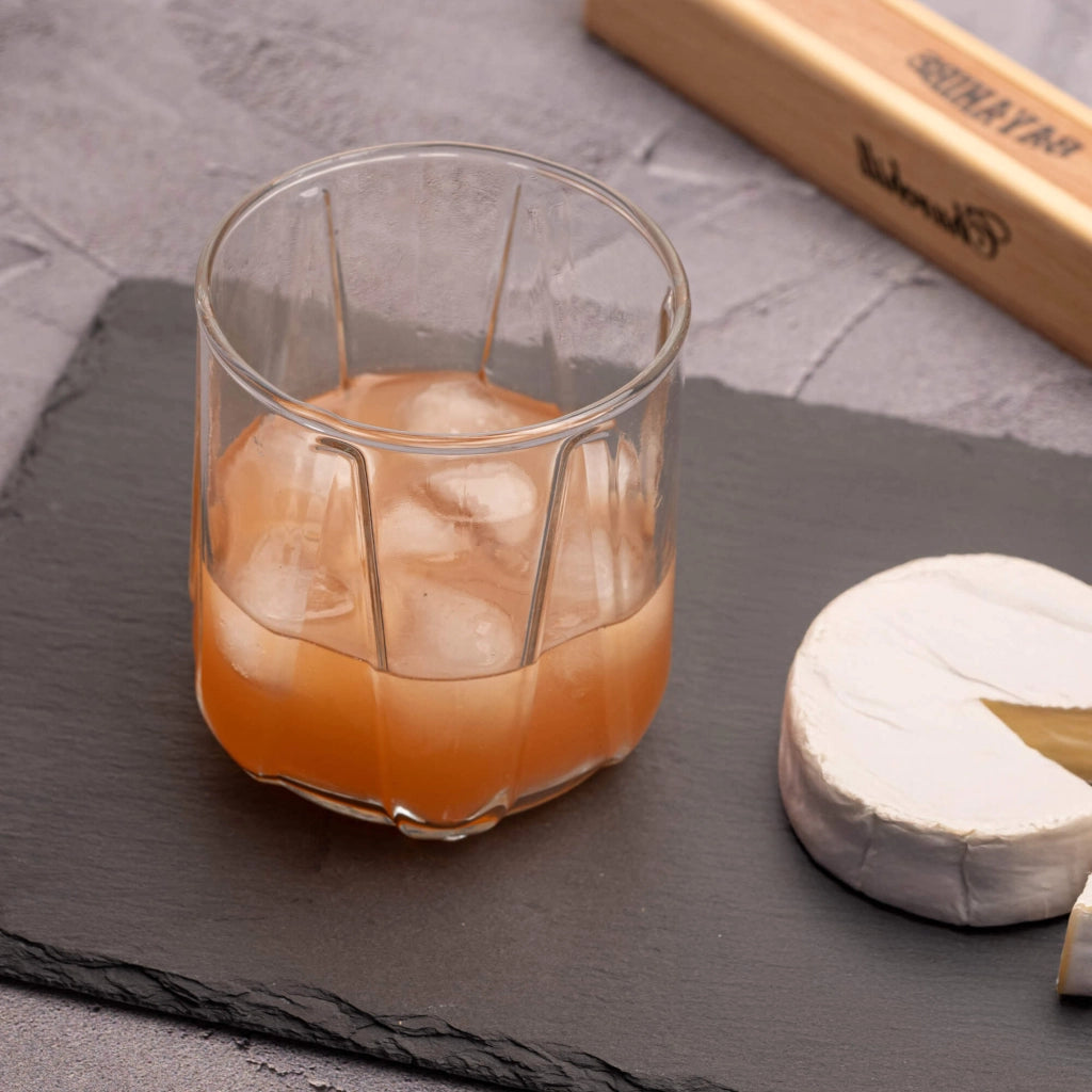 Bicchiere KADAX per whisky, bevande fredde, succhi di frutta, acqua 360 ml Regalo Basso