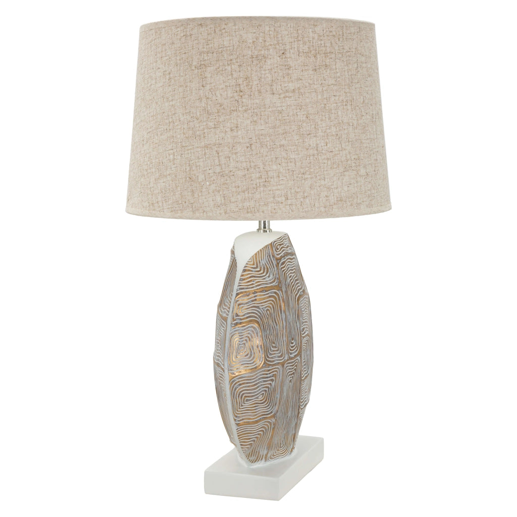 Fale, Lampada da Tavolo Necessaria 1 Lampadina, Beige