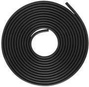Sistema di pompaggio d'aria per acquario - Tubo in silicone - Flessibile e facile da utilizzare - Nero - Silicone - Adatto per acquari - 5 metri