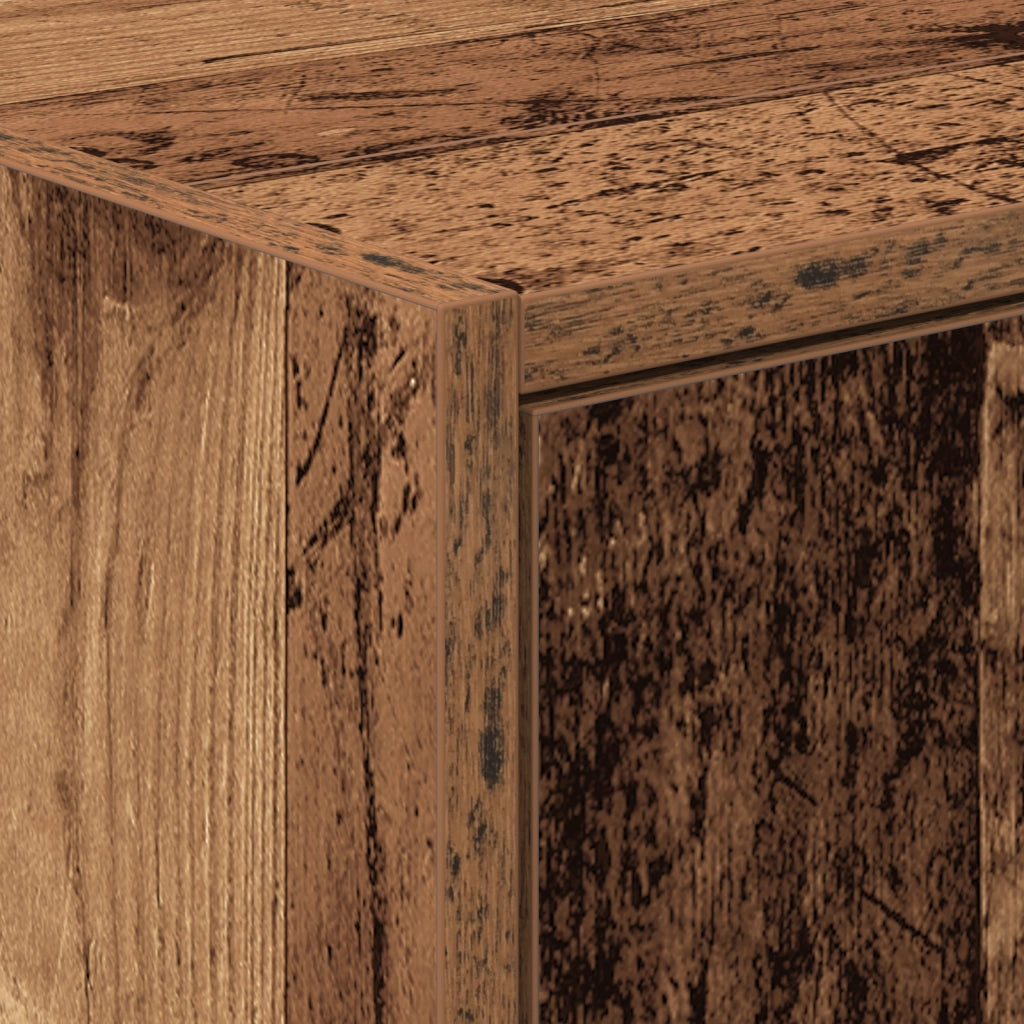 Mobile per Lavabo Legno Invecchiato 63x29x55 cm Legno Ingegnerizzato