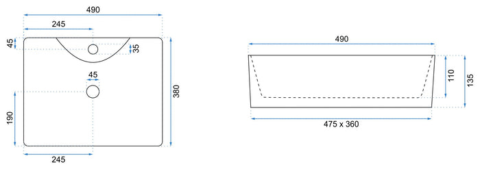 Lavabo Da Appoggio Rea Kelly